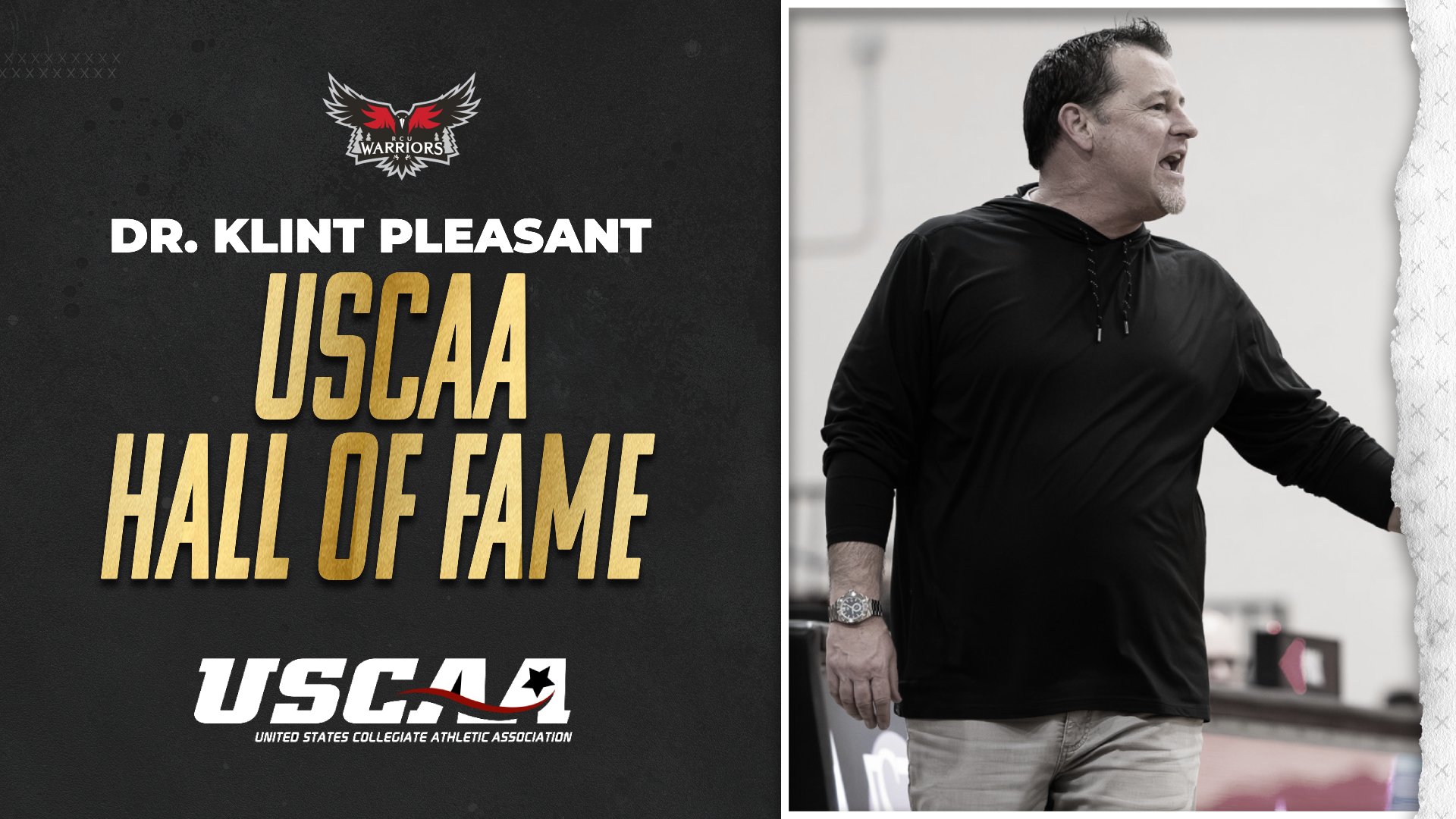Dr. Klint Pleasant to be honored in the USCAA Hall of Fame 2026 Class