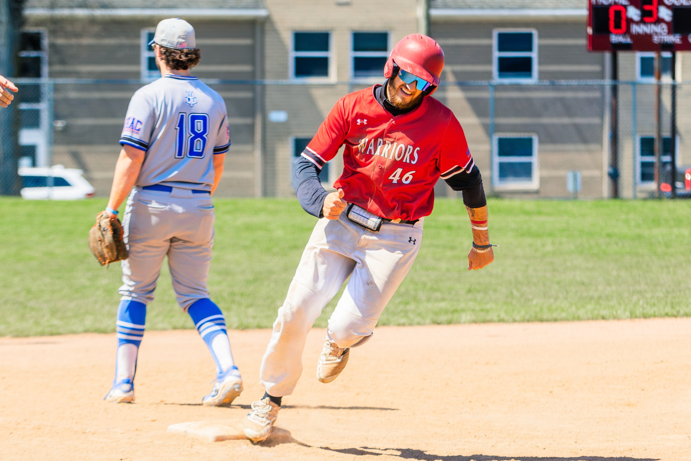 Baseball sweeps Ohio Christian on final day of four-game series