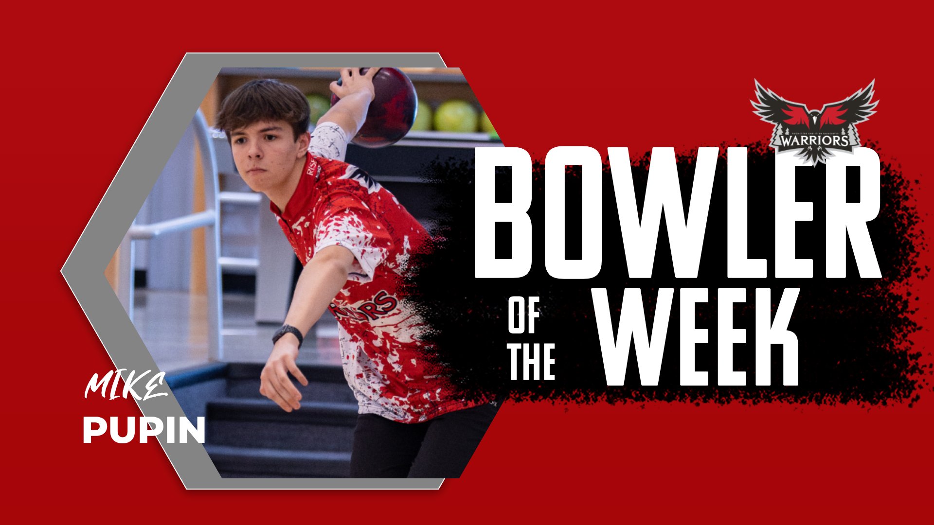 Pupin named WHAC Bowler of the Week