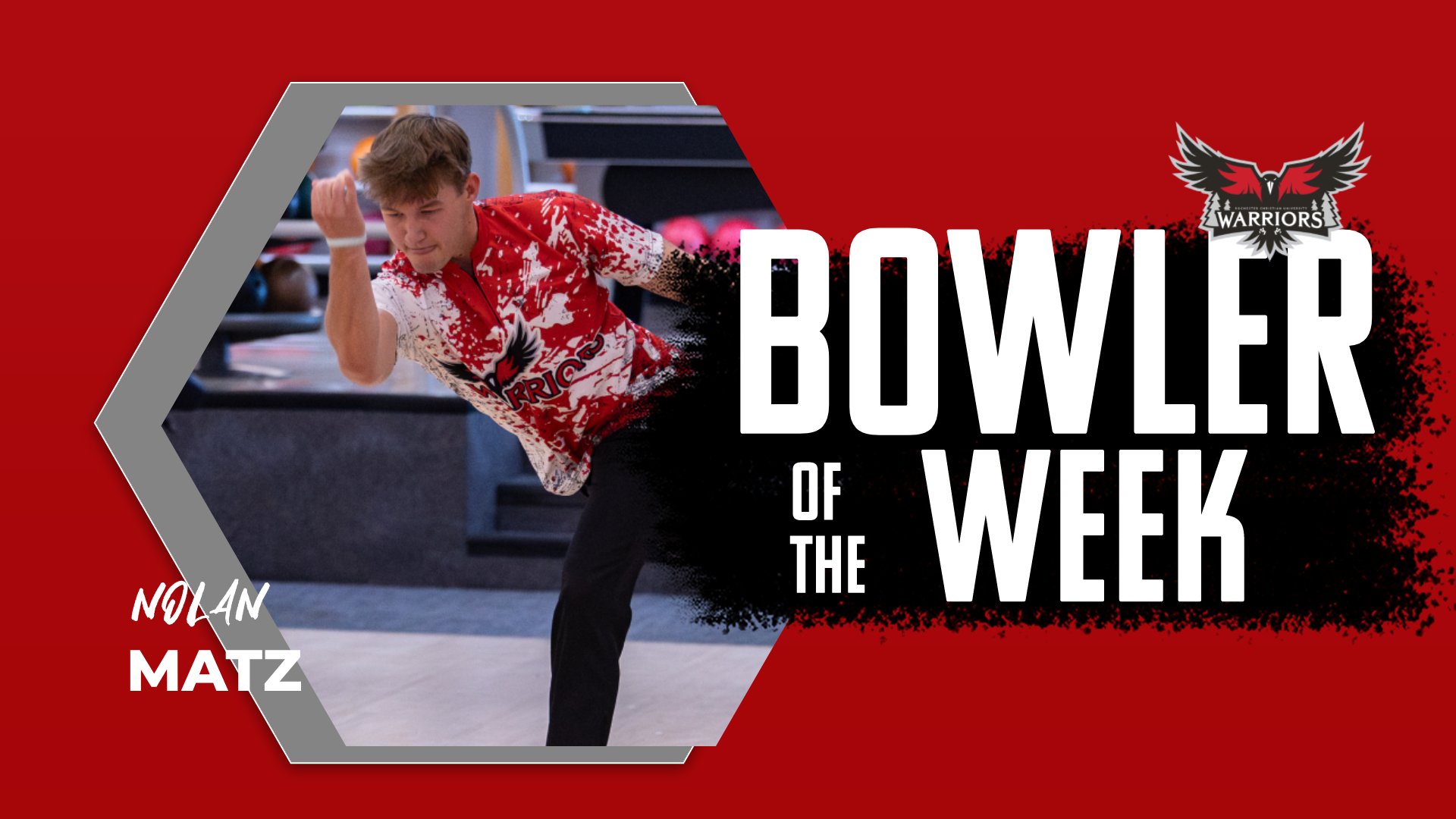 Nolan Matz named WHAC Bowler of the Week