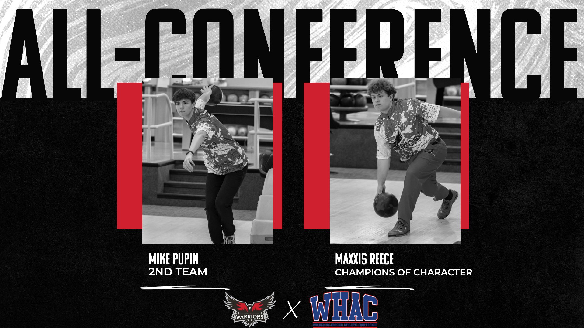 Men's Bowling Pupin named to WHAC 2nd Team All-Conference
