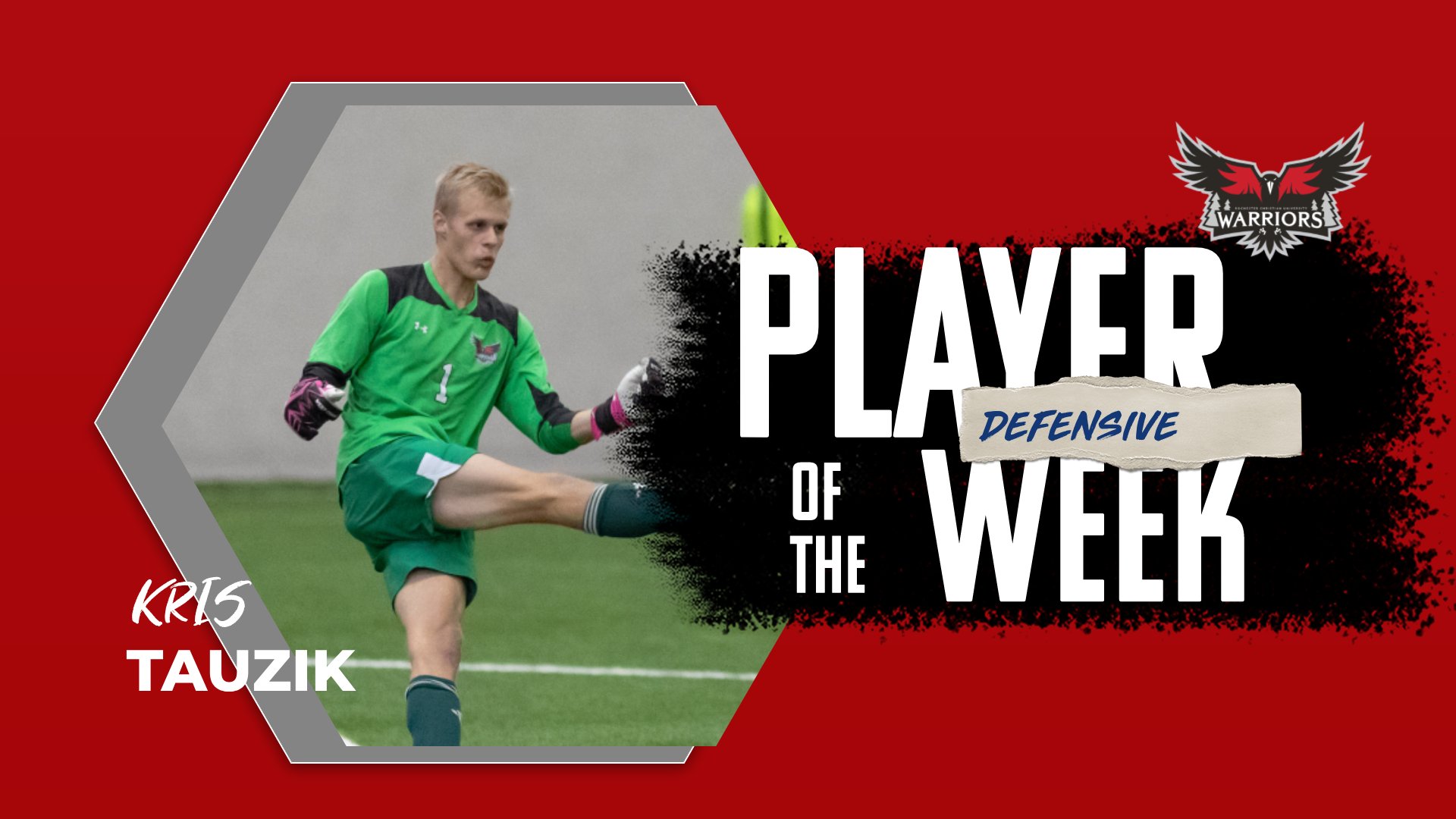 Tauzik earns WHAC Defensive Player of the Week