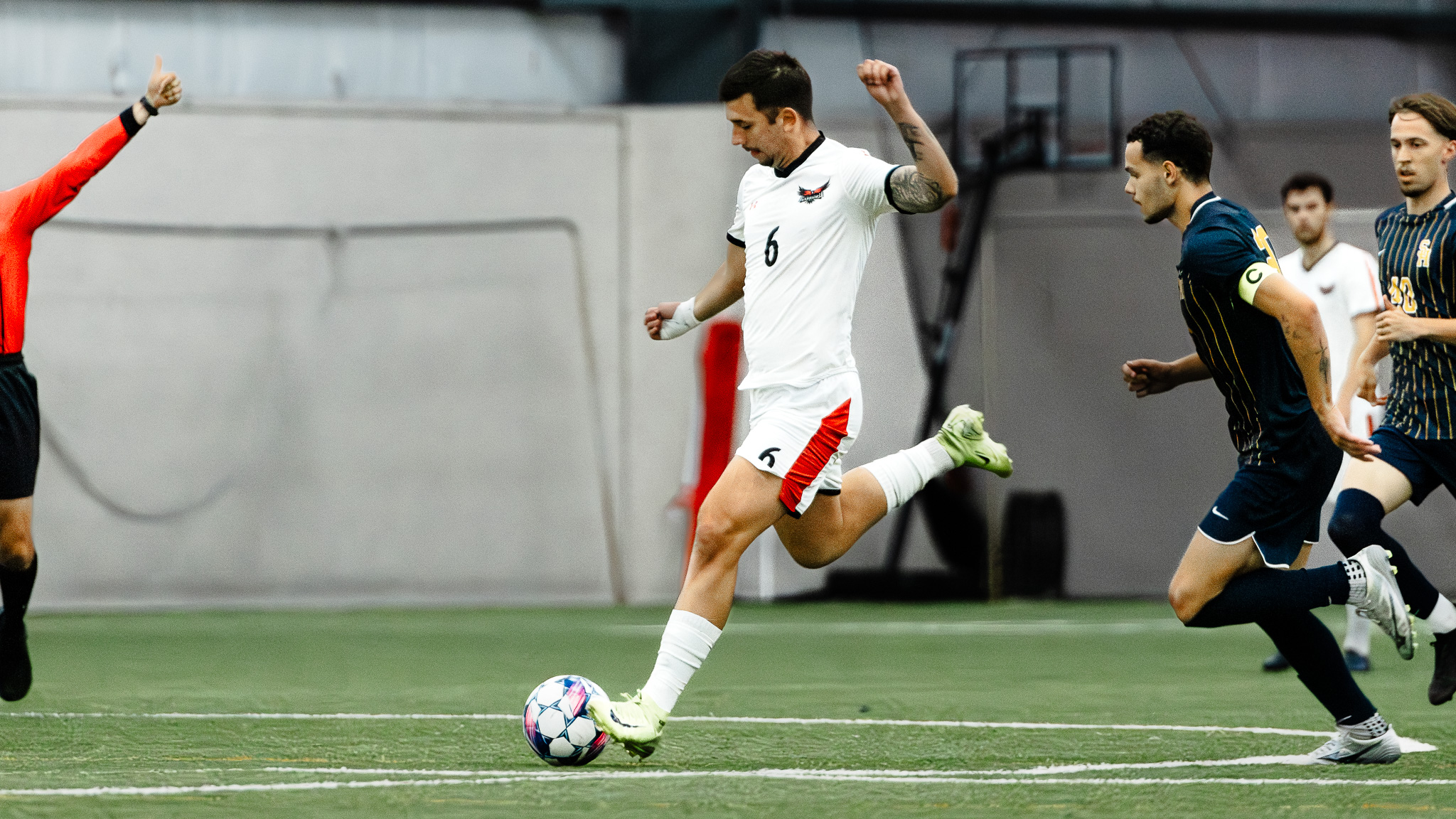 Men's Soccer drops contest to Madonna on Saturday
