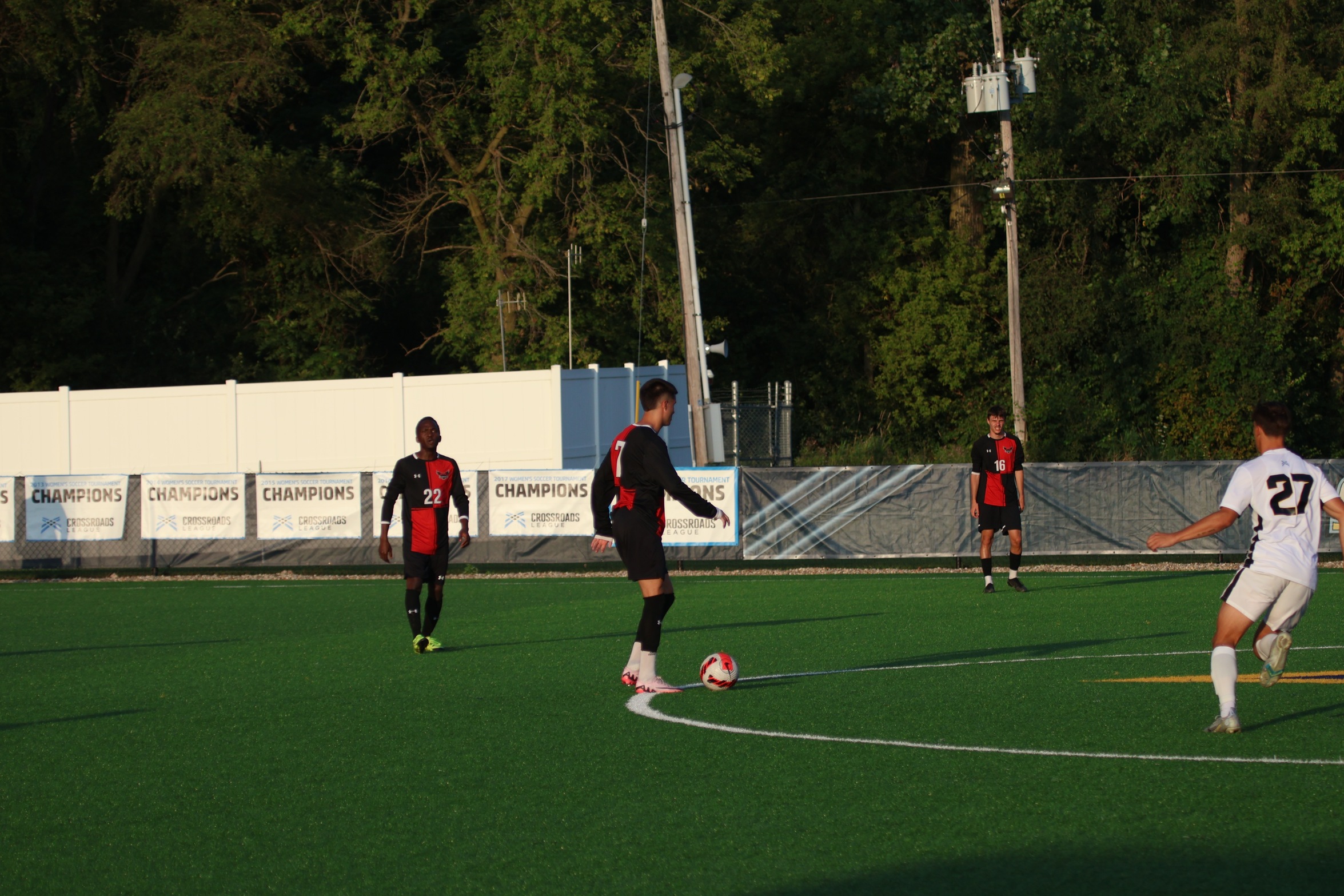 Men's Soccer falls to Albion, 3-1 in home opener