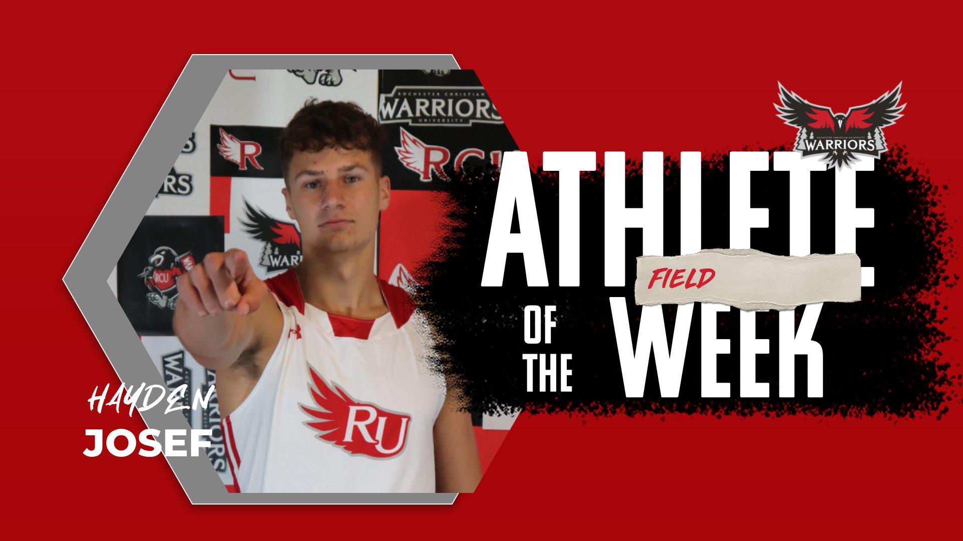 Josef earns WHAC Field Athlete of the Week