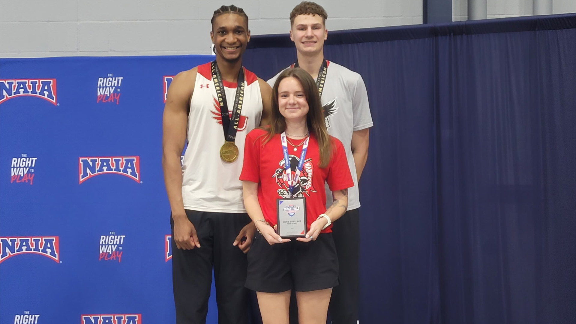 Men's Track and Field High Jumpers earn All-American status