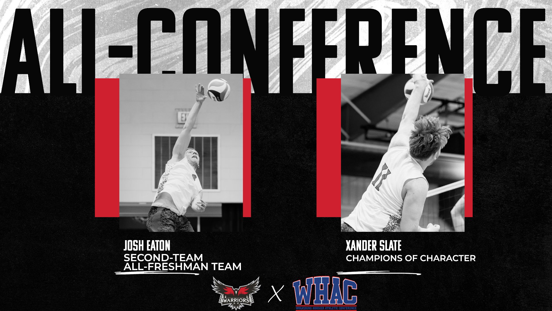 Men's Volleyball honored with trio of WHAC Awards in program's first season