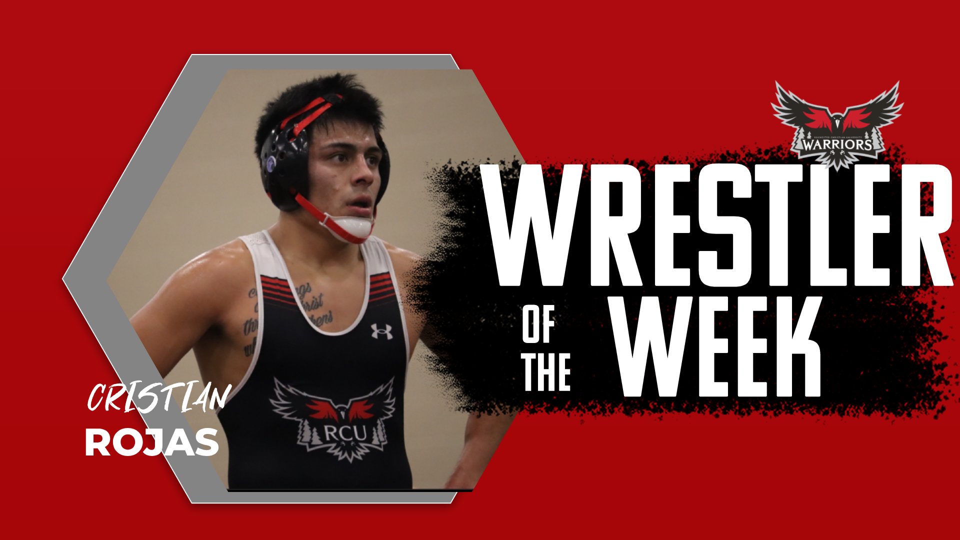 Cristian Rojas earns WHAC Wrestler of the Week award