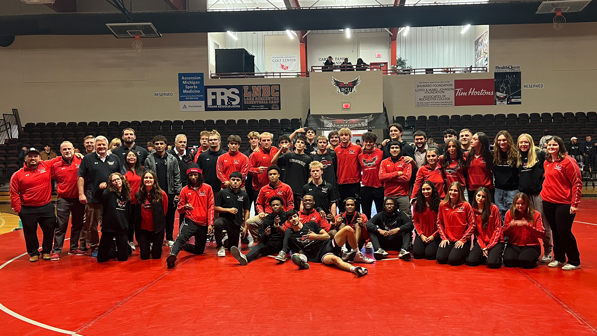 Men's Wrestling claims duel win over Henry Ford College