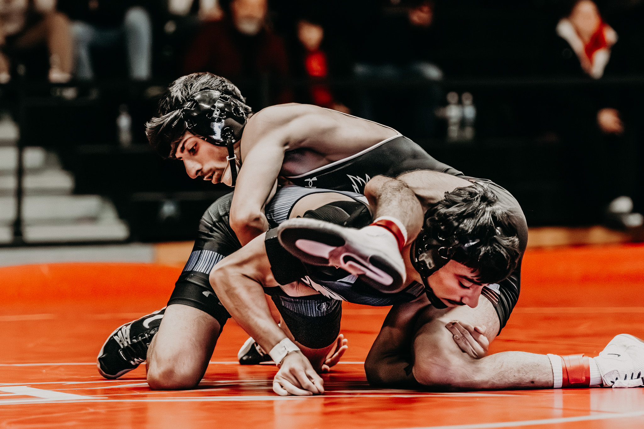 NAIA CHAMPIONSHIP DAY 1: Men's Wrestling earns four wins on first day; Alayan advances to NAIA Quarterfinals