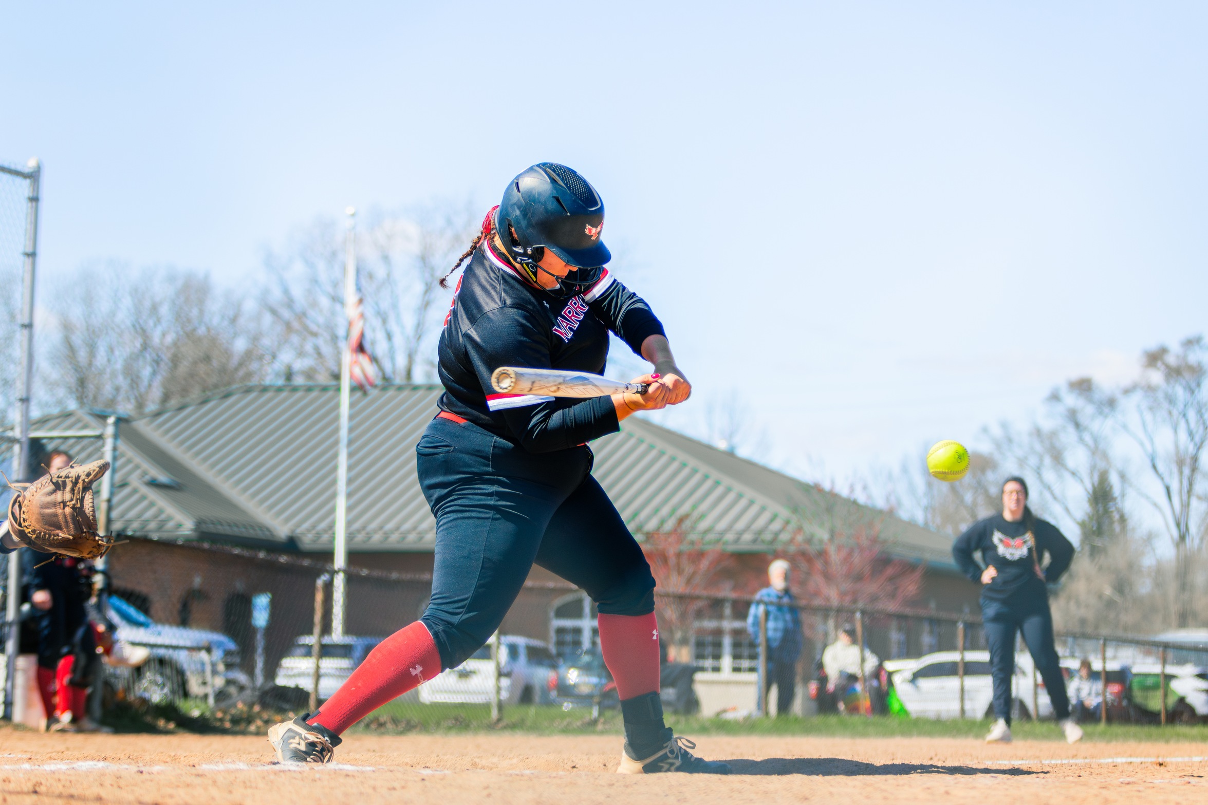 Softball drops WHAC opening doubleheader to Indiana Tech