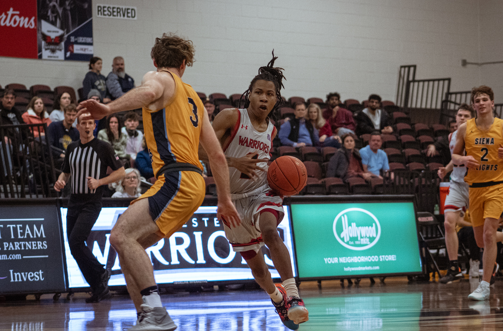 WARRIORS OVERCOME PHYSICAL TEST AGAINST SIENA HEIGHTS