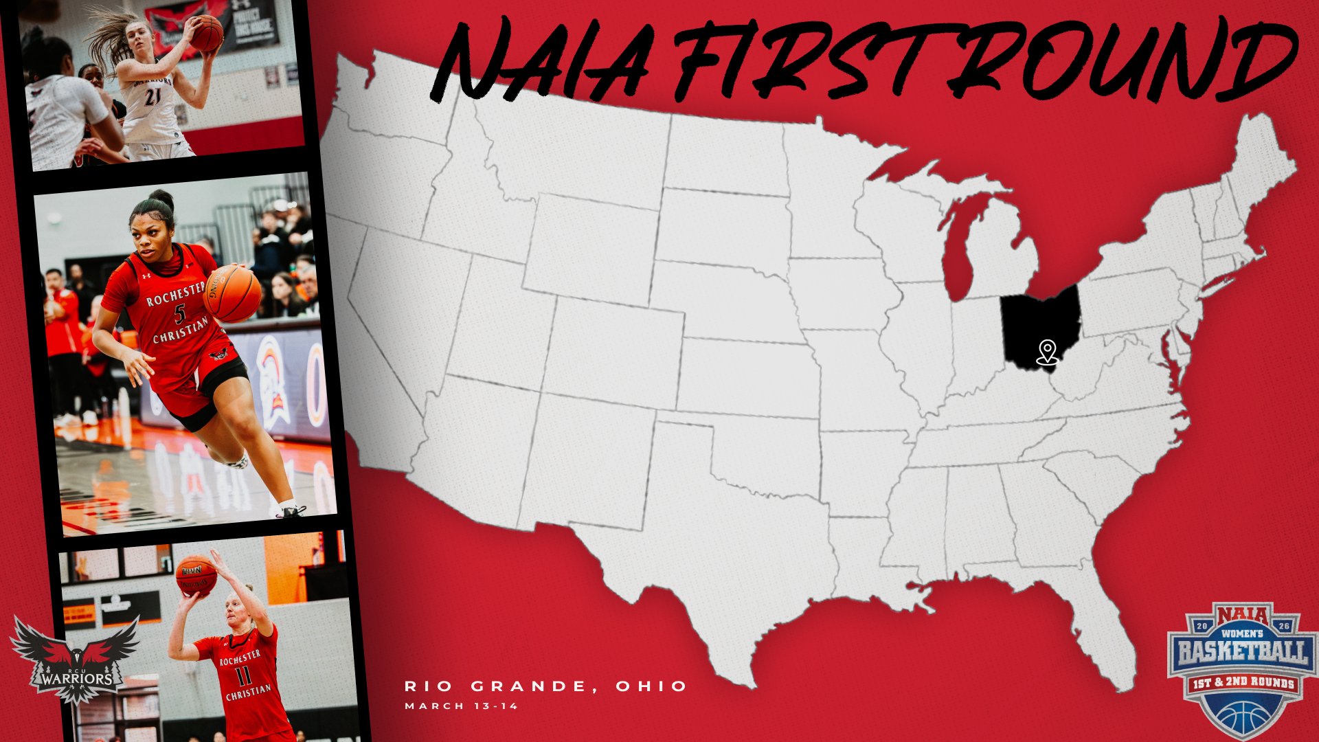 Women's Basketball heading to Rio Grande for NAIA First Round