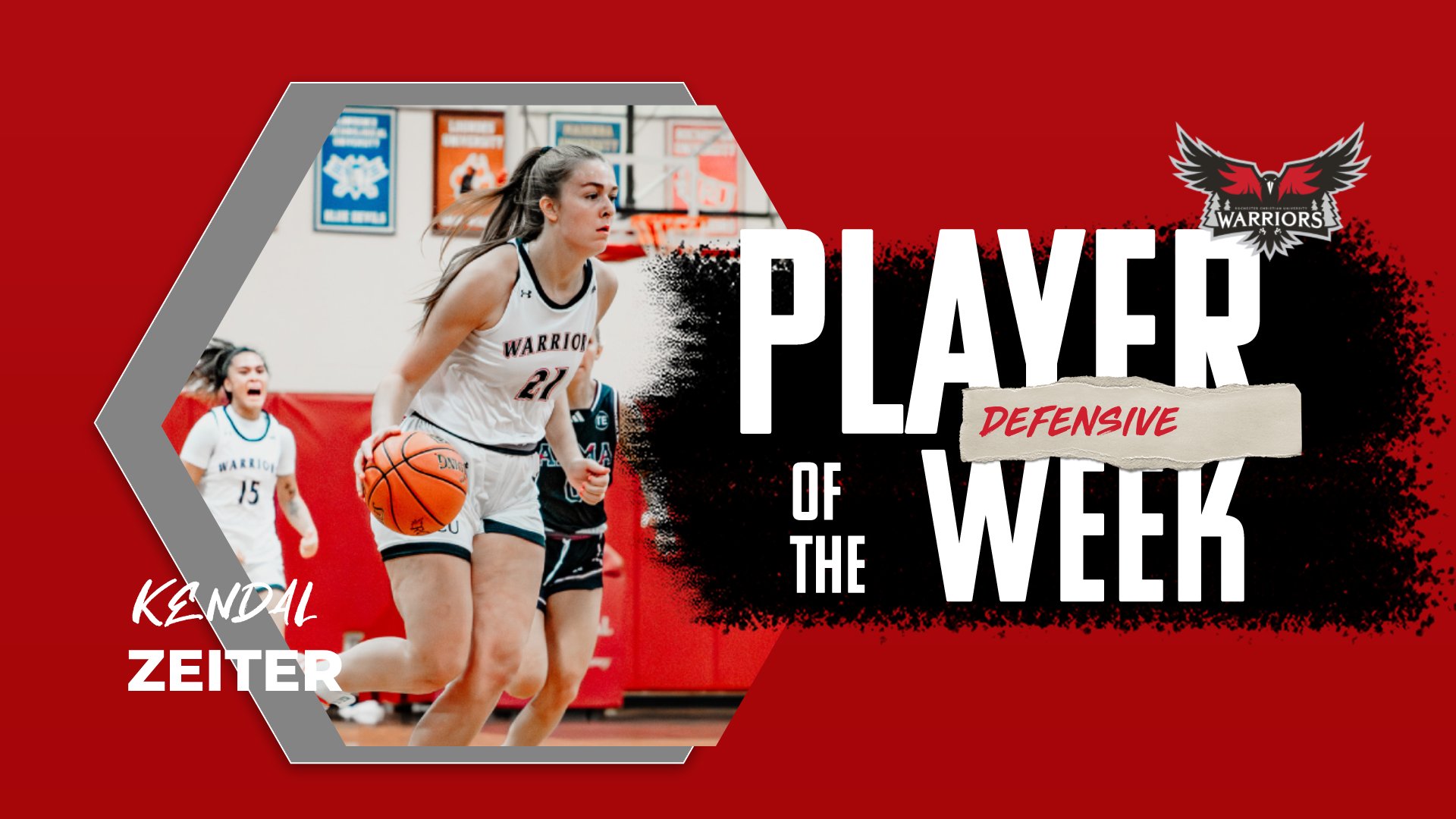 Zeiter wins WHAC Defensive Player of the Week