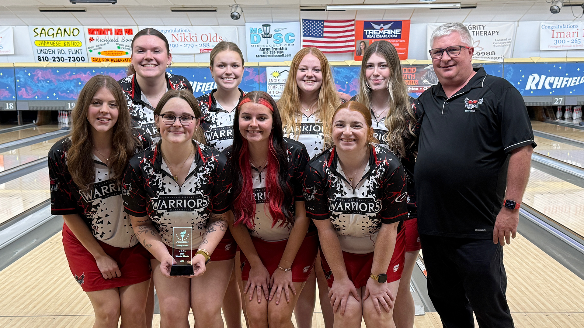 Women's Bowling and Sage Malott take first at the Warrior Classic