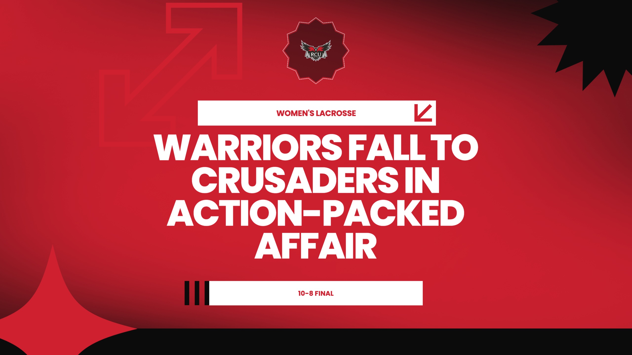 WARRIORS FALL TO CRUSADERS IN ACTION-PACKED AFFAIR