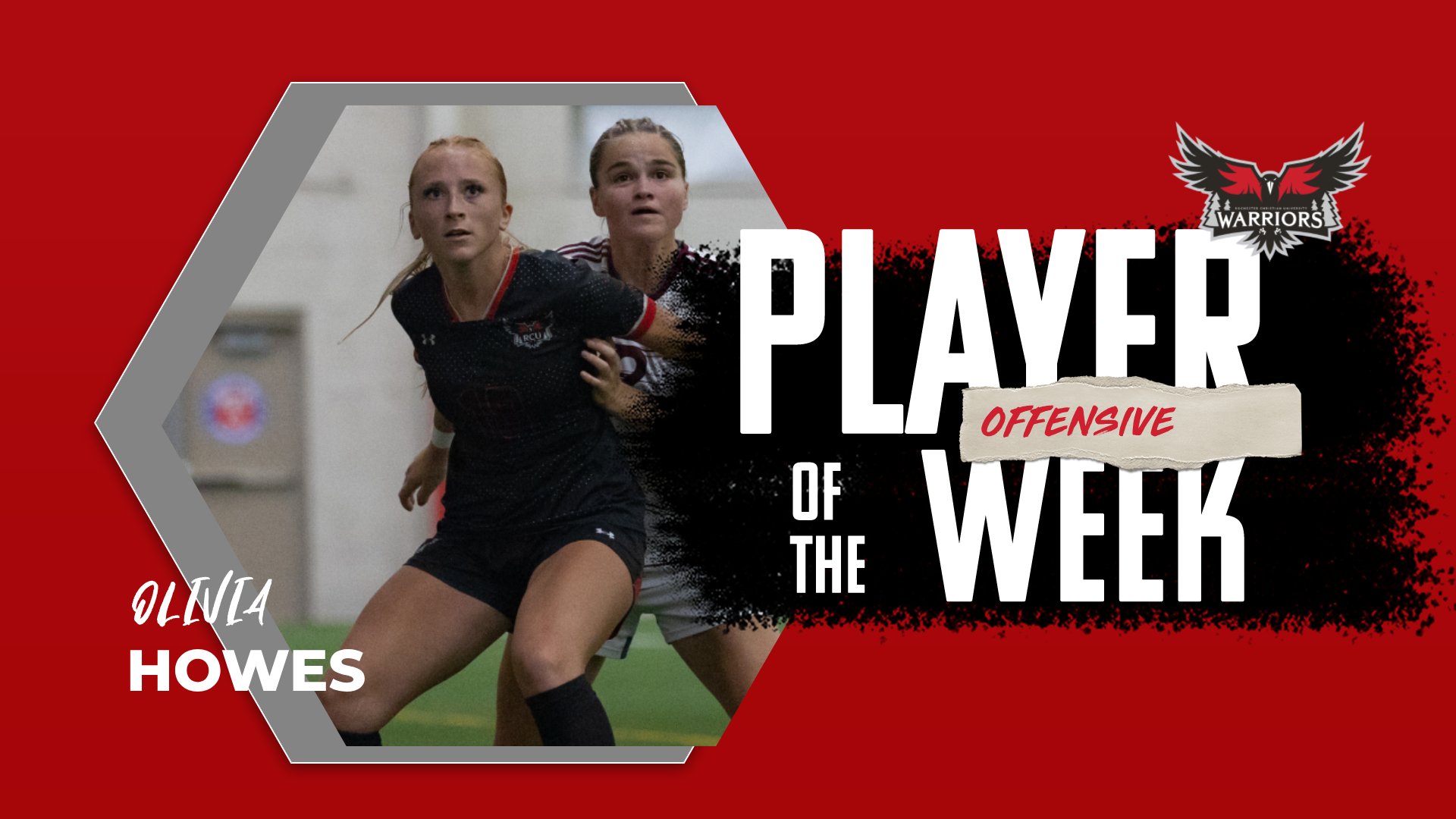 Howes earns her second WHAC Offensive Player of the Week honor of the season