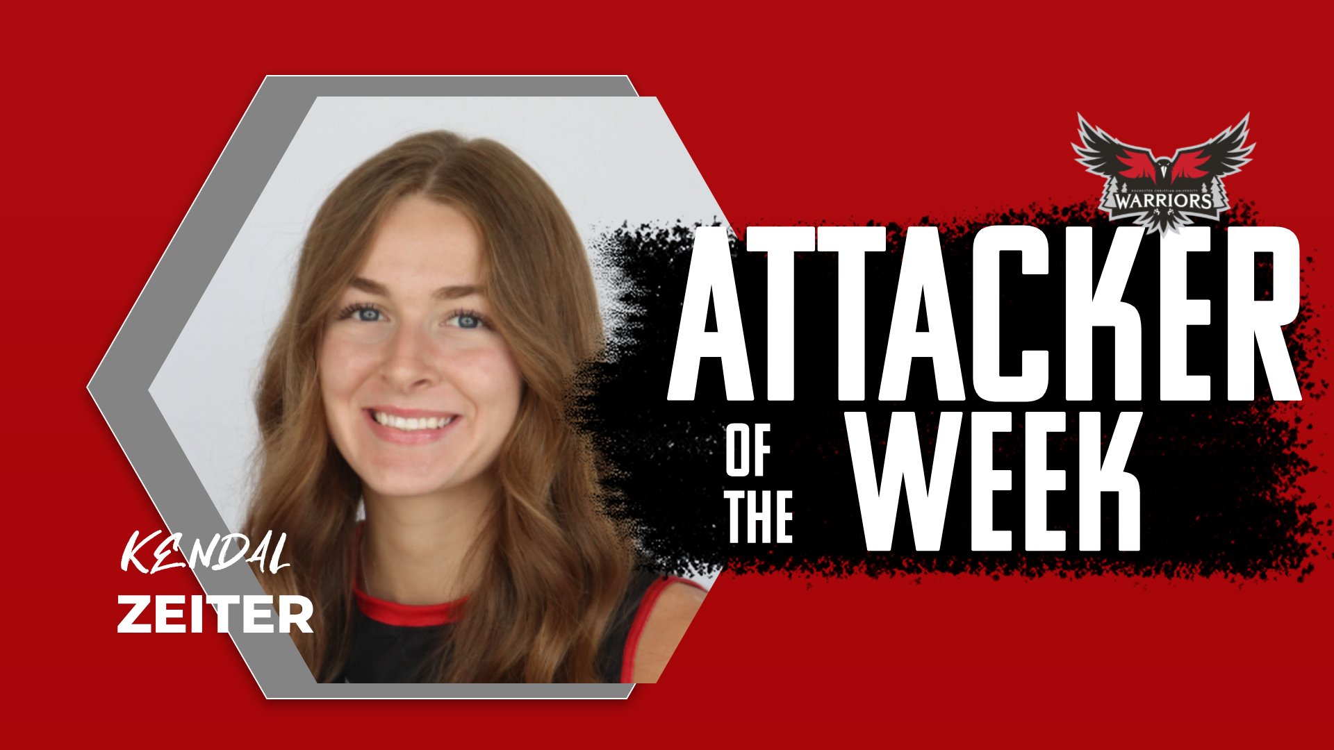 Kendal Zeiter earns WHAC Attacker of the Week