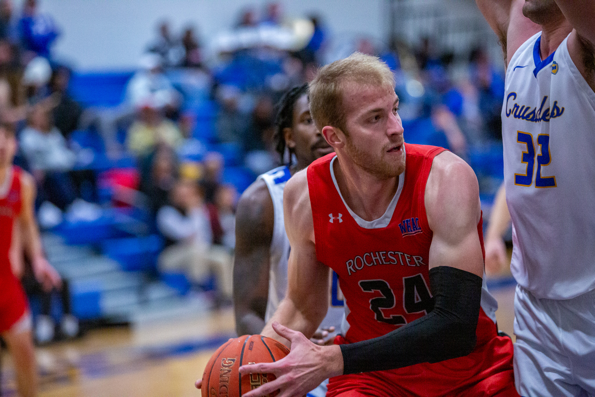 MEN'S BASKETBALL HANDED FIRST LOSS AT MADONNA