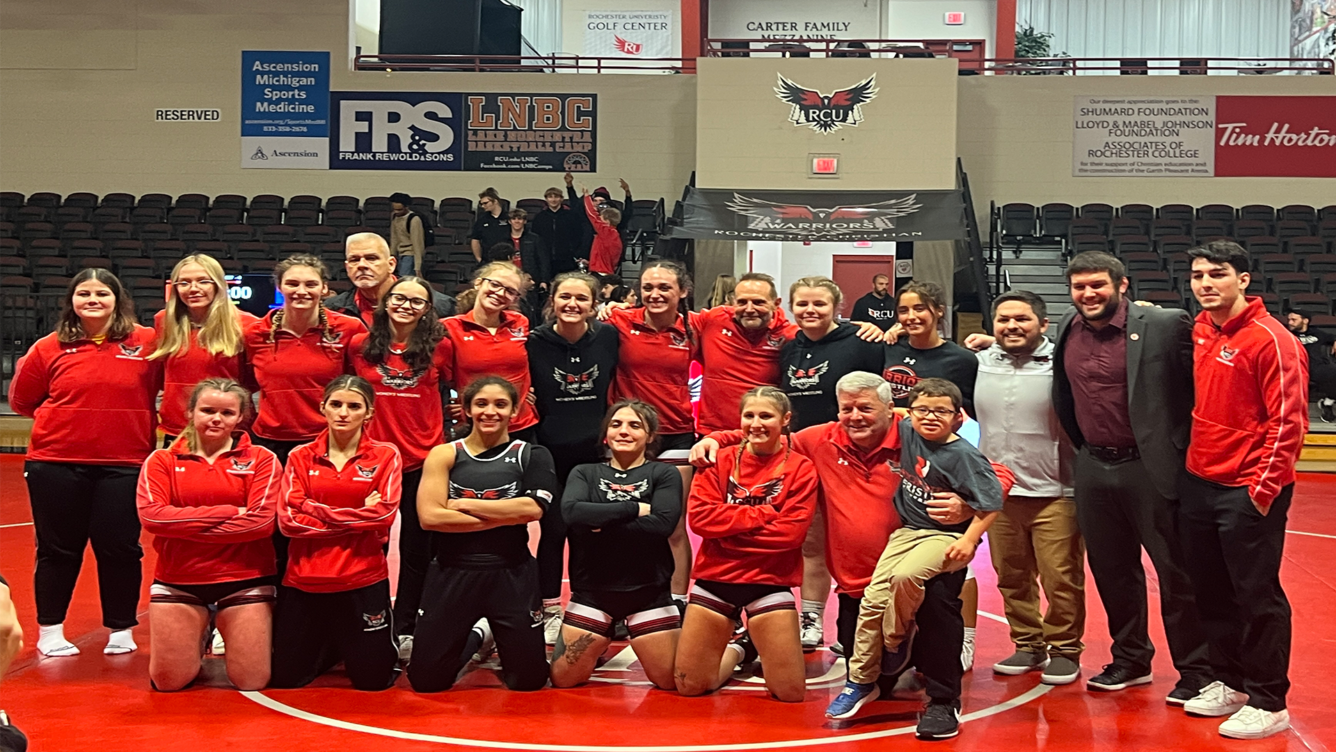Women's Wrestling earns 39-9 win over Lourdes