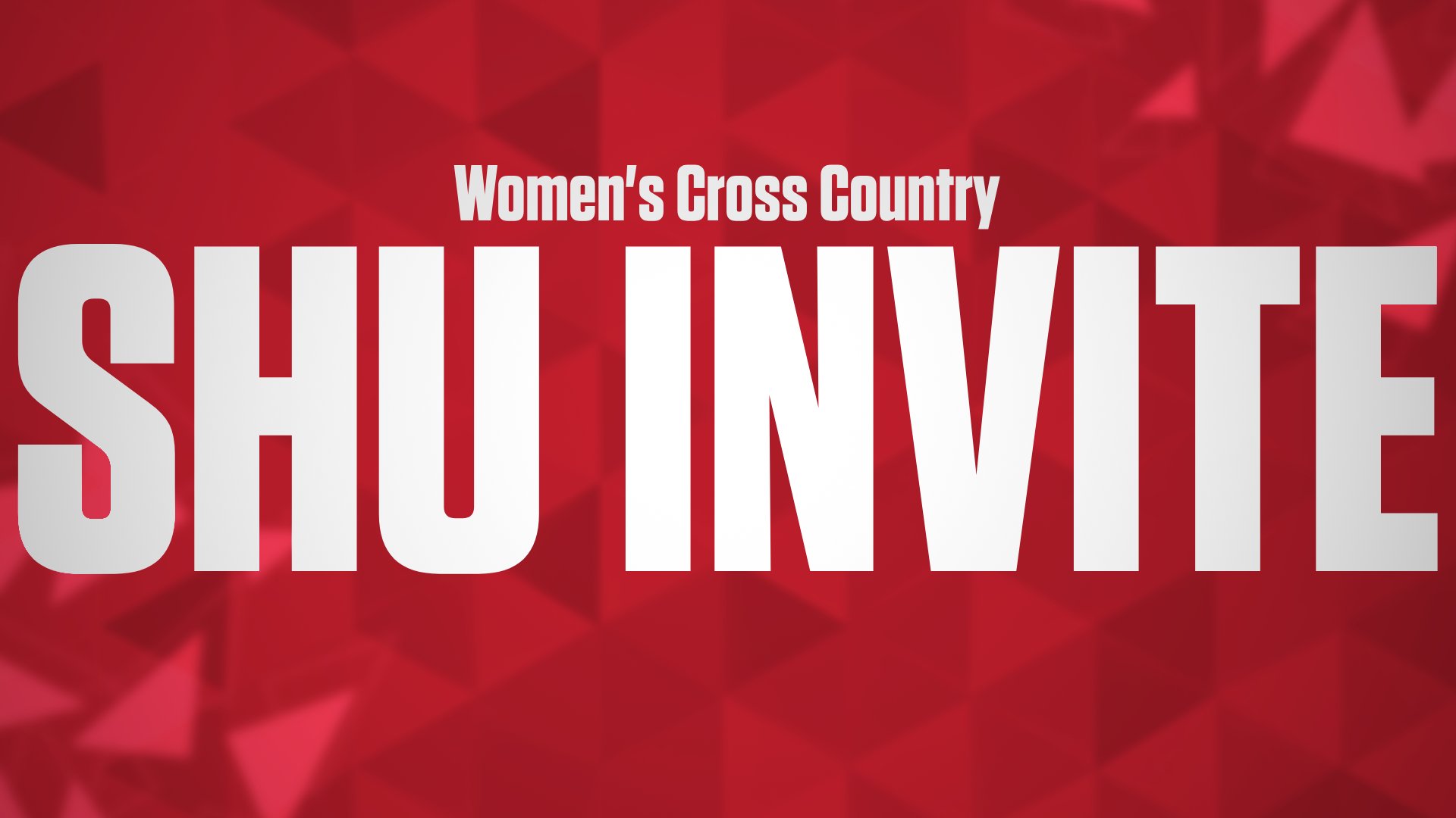 Women's Cross Country competes at the SHU Invitational